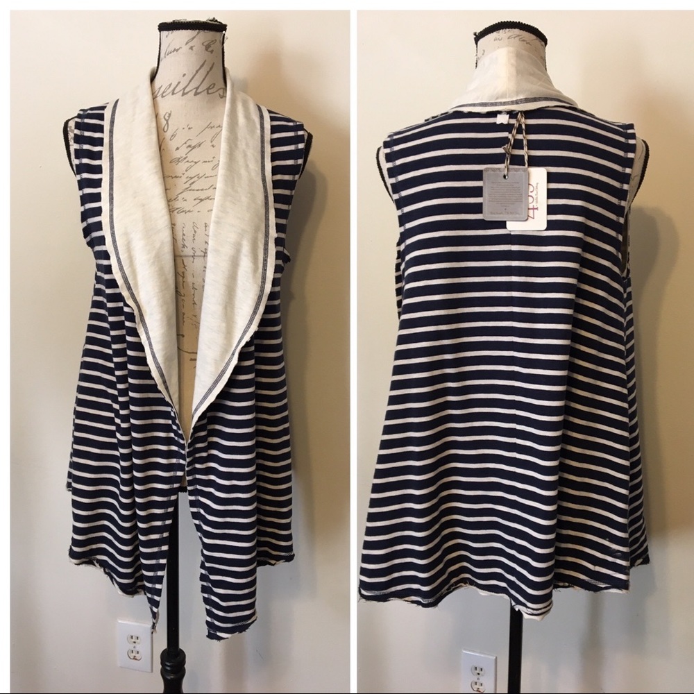 Reversible cotton vest